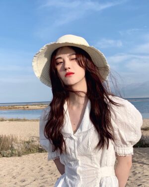 Ju Jingyi Instagram - ☀️☁️