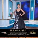 Juana Viale Instagram - Estoy muy feliz por las nominaciones a los premios Martín Fierro, como conductora y por Almorzando con Mirtha Legrand. ¡Gracias APTRA por este reconocimiento! @storylabarg @mirthalegrand @aptra_ok #MartínFierro #ConducciónFemenina #aptra