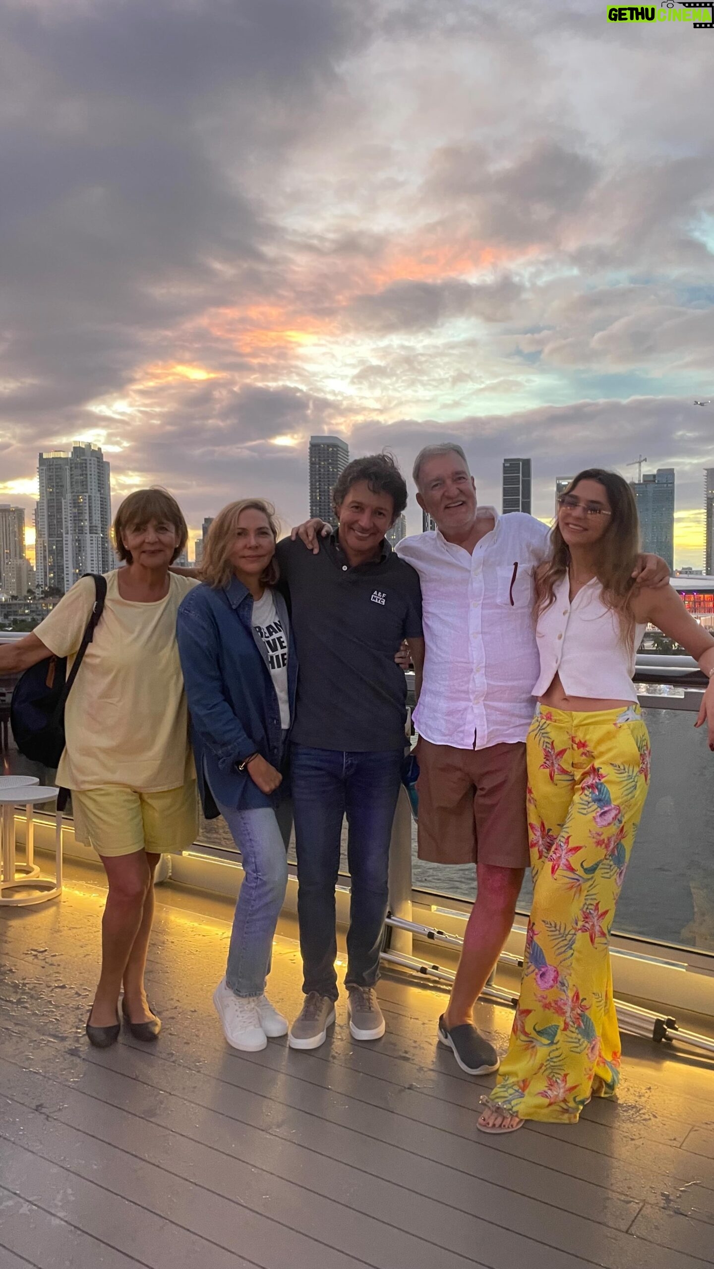 Juanita Arias Instagram - Can’t even describe how happy I Feel to be here with all of my Family! THANK YOU @virginvoyages for helping me plan this beautiful Trip 🛳️❤️🙏🏼 #VirginVoyages #Ad