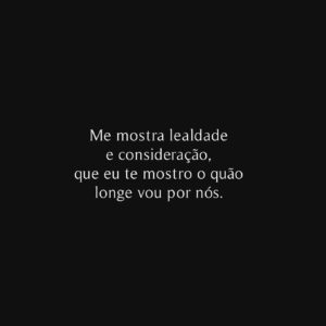 Juddy da Conceição Instagram - Show me loyalty, I’ll show you how far we can go
