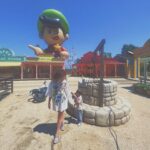 Jude Demorest Instagram – 🍄🎈🌈🏎️🎢 park visit round up