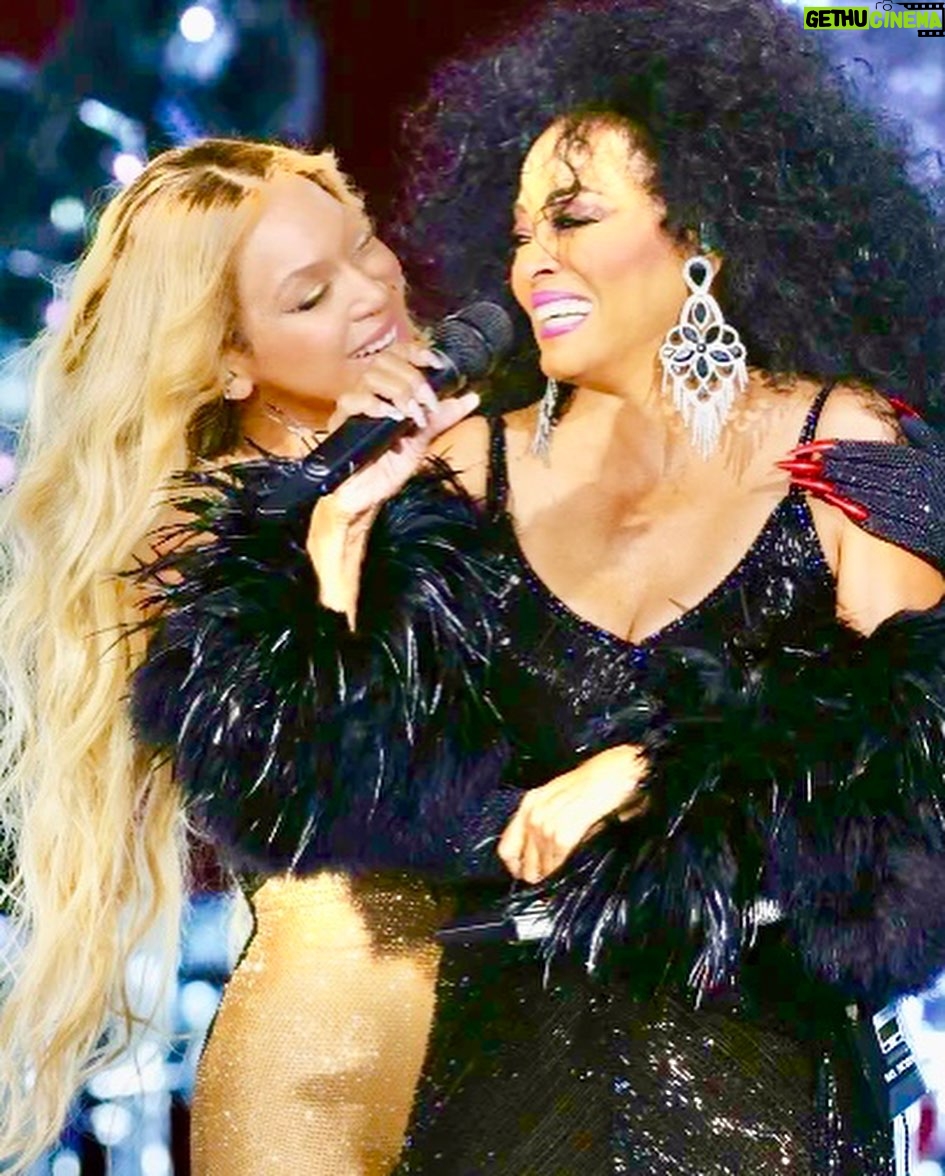 Jude Demorest Instagram - “mama, you saw Diana Ross sing Beyoncé Knowles happy birthday in real life??” - my kids when they find these in the family photo albums