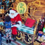 Jude Demorest Instagram - our first time meeting Santa… and Spider-Man… and Black Panther and Okeye… in the same day?! a VERY Merry Christmas to you and yours from me & mine.🤍🙏🤘🕸️❄️🎄👼🏽