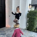 Jude Demorest Instagram – this dress really was sorcery because you could not see the bump from the front 🤣 feat. jori being jori
