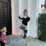 Jude Demorest Instagram – this dress really was sorcery because you could not see the bump from the front 🤣 feat. jori being jori