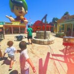 Jude Demorest Instagram - 🍄🎈🌈🏎️🎢 park visit round up