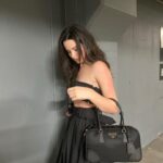 Jules LeBlanc Instagram - 💼 the new @prada Re-Nylon bag - regenerated nylon created through the recycling and purification of plastic collected from the ocean #PradaReNylon #ad