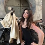Jules LeBlanc Instagram - 🏍️ @armaniexchange
