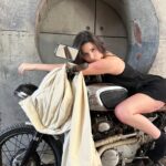 Jules LeBlanc Instagram - 🏍️ @armaniexchange