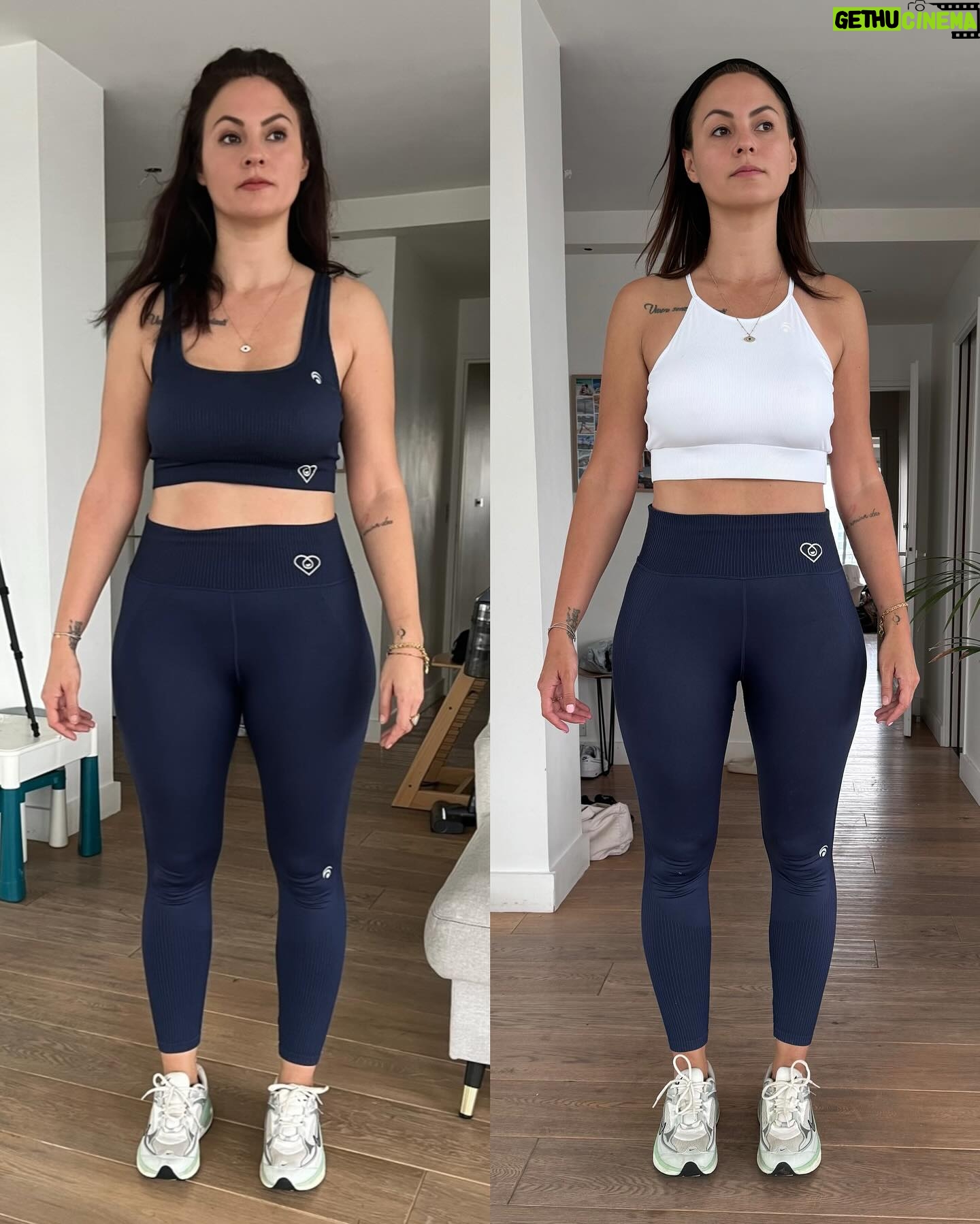 Julia Flabat Instagram - Houra, Je rentre dans mon jean fétiche (photo 1) 💃🏻!!!! Voici mon ÉVOLUTION entre Janvier et mars 2024 : -5kg (photo 2 et 3) Je ne m’en rendais pas trop compte mais oui, j’ai qd même bien perdu en à peine 2 mois !!! En janvier, j’ai eu un déclic, je ne me supportais plus. Avec une copine on a commencé par bannir le sucre. Alors pas tous les sucres , mais surtout ceux qu’on retrouve dans les gâteaux, desserts, gourmandises. On s’envoyait une photo dès qu’on était sur le point de craquer, et le fait de rendre des comptes ça a carrément fonctionné sur moi. J’étais tellement déterminé que ça ne me disait même rien d’en manger. Bon je craquais parfois sur un carré de chocolat noir, mais ça me suffisait amplement. Le reste de mon alimentation était normal, je mangeais quand j’avais faim, de tout. Ensuite en parallèle , je me suis inscrite sur @gomybody , et j’ai commencé le programme BODY TRANSFO 3 à la maison ! Ça consiste à faire tous les jours (sauf le weekend) des petits exo de sport à la maison durant 20 à 30 min. Je pensais que ce serait hardcore de tenir 5 jours par semaine, mais en répartissant bien mon emploi du temps, je trouvais toujours un moment pour les faire. Tout était une question de motivation. Et j’ai tenu, je me suis même surprise à être pressée de faire ma séance de sport dès mon réveil. Les circuits n’étaient pas si compliqués à exécuter et ça me motivait davantage. Dès le 1er mois, j’ai eu grave des résultats, j’étais hyper motivée. Ensuite, j’avais peur de perdre le rythme avec mon voyage en Afrique mais j’ai continué les séances. Bon pas 5 fois par semaine, mais j’en ai fait quelques unes. Et en 2 mois j’ai perdu quasiment 5 cm sur tout le corps. Et surtout , j’ai perdu la bouée de grossesse du bas ventre 🙏🏼 Un grand merci pour tous ceux qui m’ont encouragé et félicité ! Vous ne savez pas à quel point ça me motive encore plus pour ne rien lâcher ! Je suis encore à 5kg de mon objectif 💪🏻 Et je suis plus que ravie d’avoir motivé certaines d’entre vous ! C’est ma plus grande satisfaction de pouvoir vous donner de la force également 😅 WE CAN DO IT GIRLS 💪🏻 Ps : 5 gagnantes pour le concours @gomybody , rdv en story !!!