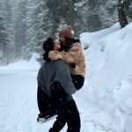 Julia Flabat Instagram – Comme des enfants ❄️ 🌨️⛄️🤍
–
À la fin, je l’ai eu quand même 😂😂