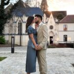 Julia Flabat Instagram - Wedding day 👰🏻 Ma Sista s’est mariée 🎉😍 Une très belle journée en famille🤍 Et forcément, on y pense de en avec Julia Un mariage à l’étranger ? Des conseils ? - 📍@domainereinemargot 5* À deux pas de Paris, vue sur la dame de fer