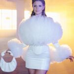 Julia Fox Instagram - I’m just a little poodle Idk what’s going on 🐩 👰🏻‍♀️ @wiederhoeft_
