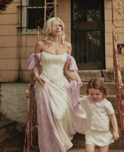 Julia Fox Instagram - Unapologetic cringey “boy mom” 😭 thank u @gregswalesart for having the patience of a saint and getting the best pics of us!! I will cherish them forever 💜 Getting a 3 year old to change clothes let alone stay still is near impossible but we did it together! Full feature on @alexa_nypost