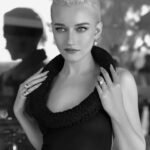 Julia Garner Instagram - ✨ Moments before @vanityfair captured by the phenomenal @eliastahan. I love you all. 🫶#VFOscars#VanityFairOscarparty#oscars
