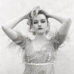 Julia Garner Instagram - La Dolce Vita in @prada. Photographer @julian_ungano.jpg 🎥 #onfilm