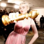 Julia Garner Instagram - Thank you HFPA! The @goldenglobes was so surreal. I feel eternally grateful. I LOVE YOU ALL SO MUCH! 💕 XO