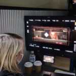 Julia Garner Instagram - I haven’t been able to post anything about The Royal Hotel because of the strike. Here are a few photos. I’m not only proud of being in this film but also executive producing this. It was pure joy and an amazing learning experience. Thank you @kittygreen for such a warm and cozy set. I love this beautiful bunch so much! 🦘♥️ X #theroyalhotel @theroyalhotelmovie