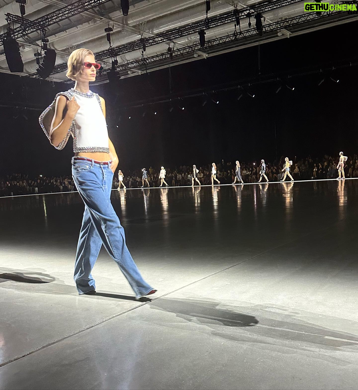 Julia Garner Instagram - We laughed, danced and ate at Bice two nights in a row. Grazie mille @gucci and congratulations @sabatods! Such a beautiful show. Milan you are always the best time! ❤️🔥 X