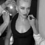 Julia Garner Instagram - ✨ Moments before @vanityfair captured by the phenomenal @eliastahan. I love you all. 🫶#VFOscars#VanityFairOscarparty#oscars