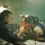 Julia Garner Instagram - I haven’t been able to post anything about The Royal Hotel because of the strike. Here are a few photos. I’m not only proud of being in this film but also executive producing this. It was pure joy and an amazing learning experience. Thank you @kittygreen for such a warm and cozy set. I love this beautiful bunch so much! 🦘♥️ X #theroyalhotel @theroyalhotelmovie