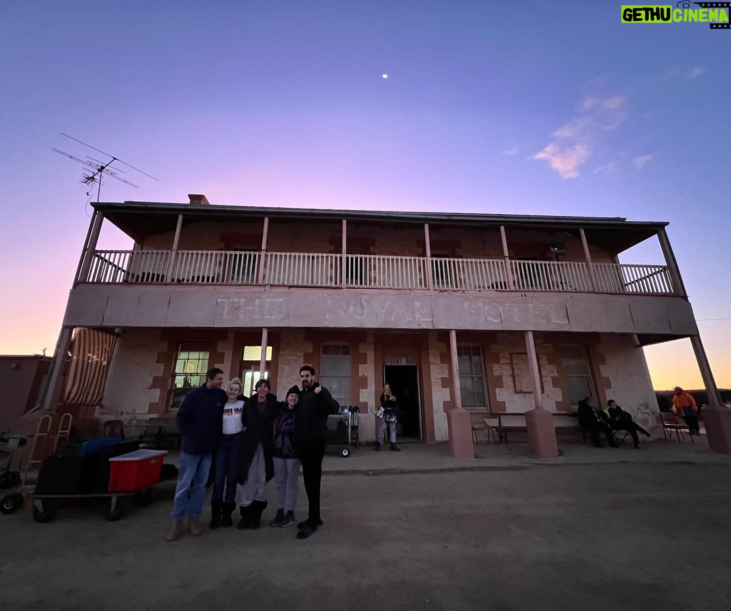 Julia Garner Instagram - I haven’t been able to post anything about The Royal Hotel because of the strike. Here are a few photos. I’m not only proud of being in this film but also executive producing this. It was pure joy and an amazing learning experience. Thank you @kittygreen for such a warm and cozy set. I love this beautiful bunch so much! 🦘♥️ X #theroyalhotel @theroyalhotelmovie