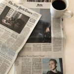 Julia Garner Instagram - Today’s paper! Thank you @nytimes for the article. Talking all things @ozark! I’m a native New Yorker so this is very exciting! 📰☕️♥️
