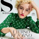 Julia Garner Instagram - 🇪🇸Thank you @s_moda for having me be this months cover girl.🇪🇸 Did this magical shoot pre corona virus. Met some really lovely people. It was such a fun day and happy memories. Photographed by the talented @mschwartzphoto 💚💚💚 Styling @pauladelgado_sj Makeup @georgisandev Hair @themartyharper Nails @ricaromain