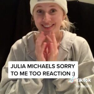 Julia Michaels Instagram - Almost to a million streams in 48 hours🥺 #sorrytometoo