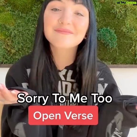 Julia Michaels Instagram - Added an open verse on #sorrytometoo!! Can’t wait to hear what you come up with ❤️