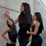 Julia Morgante Instagram - oui oui c’est bien moi, je me suis juste perdue sur le site @prettylittlething et j’ai pas pu résister à leur dernière collection en collab avec @naomi 🩶 #pltbynaomi #collaborationrémunérée