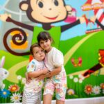 Julia Paredes Instagram - Last playdate of the year 😁 @cheekymonkeys.uae #invitation#fun#kids
