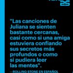 Juliana Velásquez Instagram - #TheFuture25: La cantautora colombiana Juliana Velásquez, destaca por su autenticidad y habilidad para contar historias a través de sus canciones. 🎵 Explora la lista de los 25 artistas que están definiendo el futuro de la música, en #FutureOfMusic de ROLLING STONE en Español (link 🔗 en la bio). . . . #RollingStoneEnEspañol #RollingStone #FoM #FutureOfMusic2024 #Música