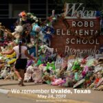 Julianne Moore Instagram - On this day one year ago, 19 precious children and two beloved educators were killed in a horrific act of mass gun violence carried out by a gunman armed with an AR-style rifle at Robb Elementary School in Uvalde, Texas. Seventeen other people were wounded. We honor their legacies and the resilience of the entire Uvalde community—a predominantly Latinx community—as we fight to prevent senseless gun violence in Texas and across the United States.