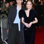 Julianne Moore Instagram - Last night in London at the premiere of #MaryandGeorge @skytv Custom @schiaparelli by @danielroseberry @kateyoung @kaymontano @carlosferraz_ @lucytuckernails @fabricioormonde