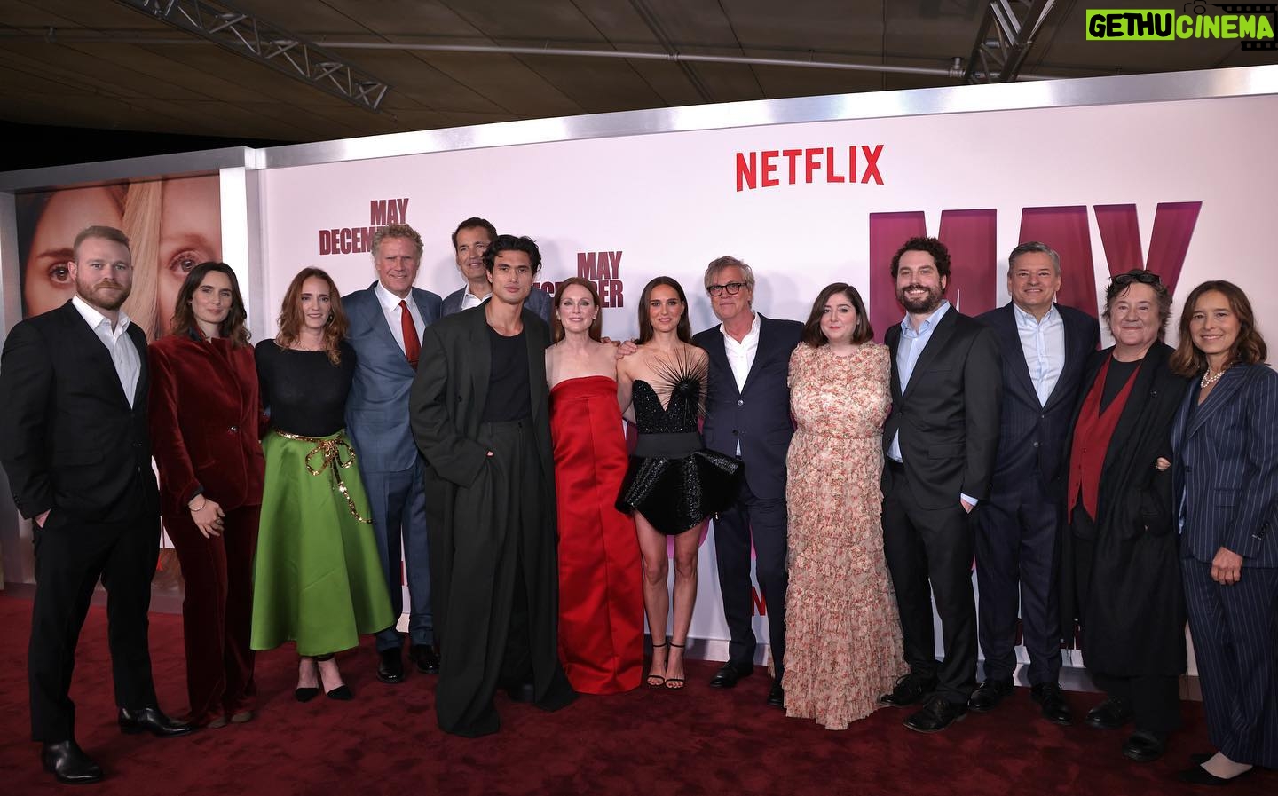 Julianne Moore Instagram - Todd Haynes’ MAY DECEMBER is now playing in select theaters and on Netflix December 1 (US and Canada).