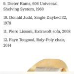 Julianne Moore Instagram - This was a very special experience for me - thank you @tmagazine @nickkharamis and @hanyayanagihara for including me in this discussion. It was a thrill to be with these design giants to make a list of the 25 most defining pieces of furniture from the last 100 years. Obviously these are subjective opinions - what was most exciting for me was listening and learning from these incredibly experienced and diverse design experts - and thinking carefully about how design has broadened and touched our lives. This was an amazing group - thank you @rafcardy @paolantonelli @ummmsmile @tdelavan @daniel_romualdez