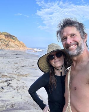 Julianne Moore Instagram - I don’t surf 
#beach