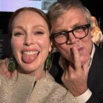 Julianne Moore Instagram – Me and Toddie. Celebrating his remarkable career and his incredible artistry at the #MoMI image awards. I love you Todd.
@maydecemberfilm @netflix
@kateyoung
@nataliegilhool @hungvanngo @hairbyorlandopita @jaydenhopham @fabricioormonde @dior @tenthousandthingsnyc