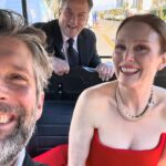 Julianne Moore Instagram - Last night at the @goldenglobes ❤️ @maydecemberfilm @netflixfilm I really love this dress! Thank you @matthieu_blazy #bottegaveneta @cartier @kateyoung @mookievibes @carolinedejean @nataliegilhool @halleybrisker @elaineoffers @fabricioormonde @tracy_clemens you guys are the best- thank you for a great day. 💋