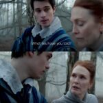 Julianne Moore Instagram - she swears🤞#MaryAndGeorge