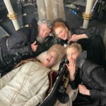 Julianne Moore Instagram - 17th century fun #MaryandGeorge @trinedyrholmofficial @niamhalgar @ohalloranm ❤️ @skytv @starz