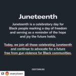 Julianne Moore Instagram – #Repost @everytown with @use.repost
・・・
Today, we join all those celebrating Juneteenth and continue to advocate for a future free from gun violence for Black communities. Join us and @MomsDemand this Thursday (6/22) at 2pm ET for a virtual celebration of Black joy in our movement. Register at the link in our bio.