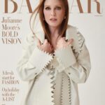 Julianne Moore Instagram - For the Oscar-winning, endlessly versatile #JulianneMoore what really matters, above all else, is love and work. Moore stars on @bazaaruk’s February cover, on newsstands nationwide now. See a preview of the shoot and interview at the link in our bio. @juliannemoore wears #BottegaVeneta EIC and interview @lydiasmag Photographer @david_roemer Stylist @mirandaalmond Creative director @tom_houseofusher Fashion director @avrilmair Picture director @izzyparrylewis Talent director @lottielumsden Hair @hairbyorlandopita Make-up @hungvanngo Nails @yukie_miyakawa_nails Local production @noted.collective Fashion assistant @crystallecox @jnonuorah Location @hotelchelsea