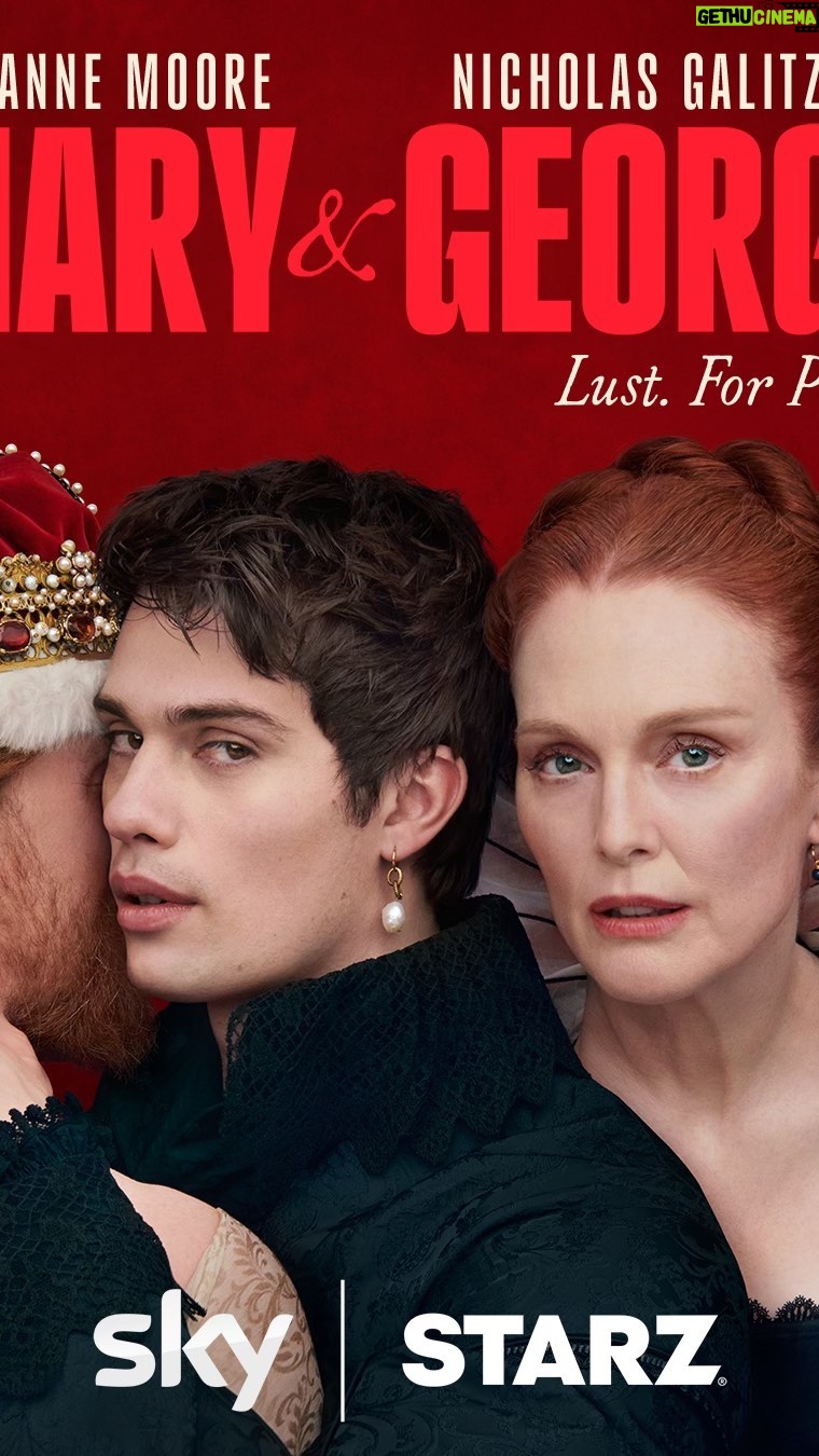 Julianne Moore Instagram - “Change does not come unless you grab it by the hand.” ❤️🔥 Inspired by the outrageous true story. #MaryAndGeorge premieres in the UK on @SkyTV 5 March, and in the US and Canada on @STARZ April 5.