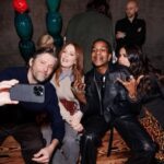 Julianne Moore Instagram - Last night’s #bottegaveneta show was so beautiful- so were my seat mates @freundlich96 @asaprocky @salmahayek Thank you for having us @matthieu_blazy - your work is exquisite, as always @kaymontano @owengould @lucytuckernails @mookievibes @fabricioormonde