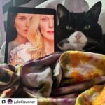 Julianne Moore Instagram - #Repost @julieklausner with @use.repost ・・・ Hello I am Jimmy Jazz posting on my dumb mother’s Instagram account. My mommy’s friend Julie, AKA @juliannemoore, AKA the redhead I know in my heart would feed me more frequently if I lived with her instead of my mother, is in a movie called May December, now streaming on Netflix. Mom (who is dumb but nice and doesn’t feed me enough even tho I love her) said it was brilliant & even called it a masterpiece. She should know, because I myself am a masterpiece. Okay, I’m going back to sleep. Moore/Haynes forever. JIMMY JAZZ OUT! 😻 @maydecemberfilm 😻