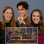 Julianne Moore Instagram – “A feast of powerhouse acting.” Take a look behind the scenes with Natalie Portman, Julianne Moore, and Charles Melton as they discuss the dining table scene.

📺: MAY DECEMBER, now streaming (US & Canada)