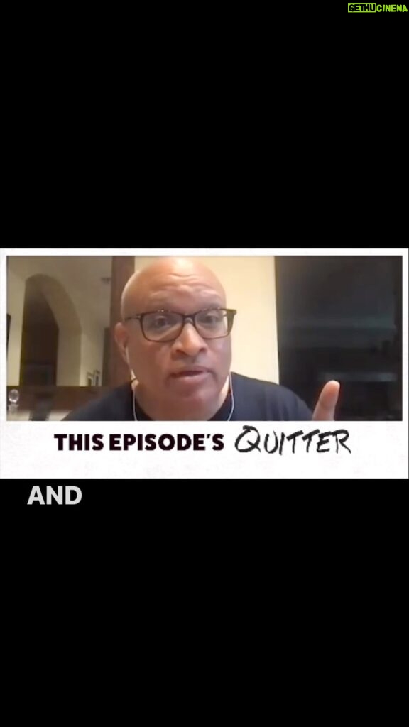 Julie Bowen Instagram - I first discovered @larrywilmore on the Daily Show and later learned of his impressive talents as a writer, comedian and magician (actually!) He makes you want to be a better person and my mind was literally blown by his life philosophies. Listen to find out what they were… Watch us on YouTube via quitterspod.com, listen on @spotifypodcasts or find us wherever you get your podcasts!