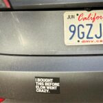Julie Bowen Instagram - One more reason to love my sister…she rolled up to Christmas with this on her Tesla…🤣